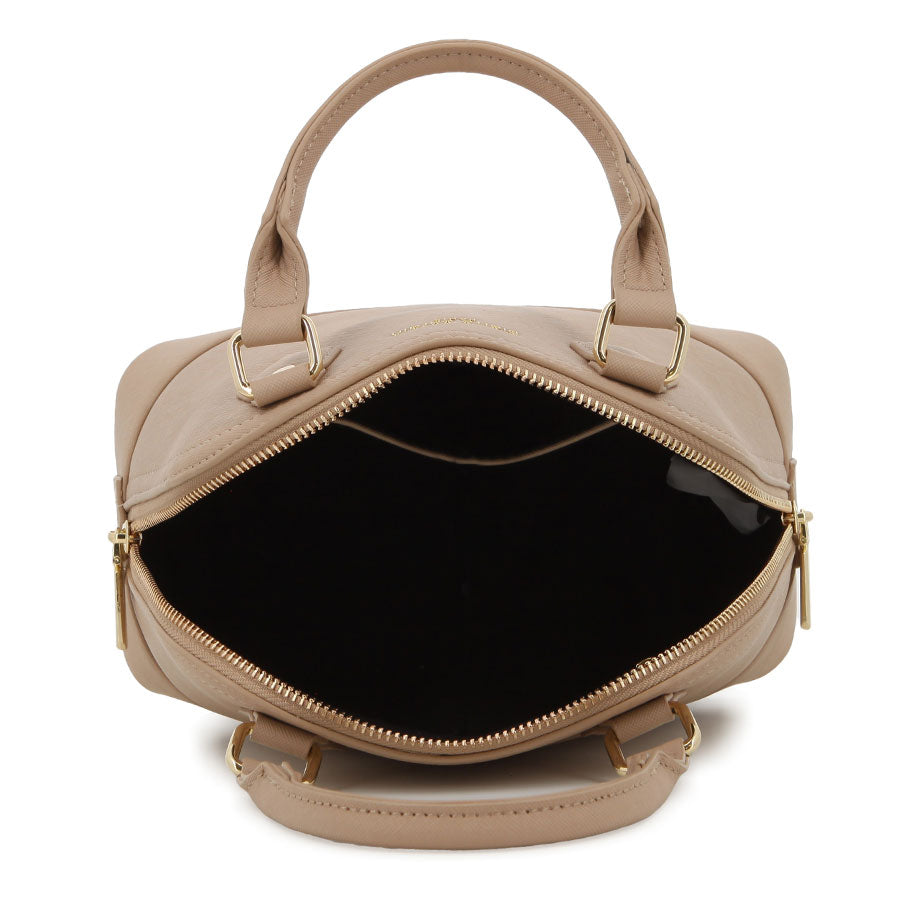 Pierre Cardin Zuri Mini Satchel In Taupe
