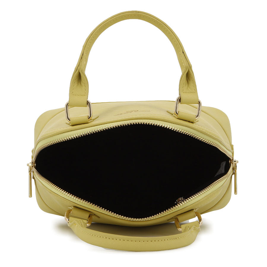 Pierre Cardin Zuri Mini Satchel Bag In Yellow