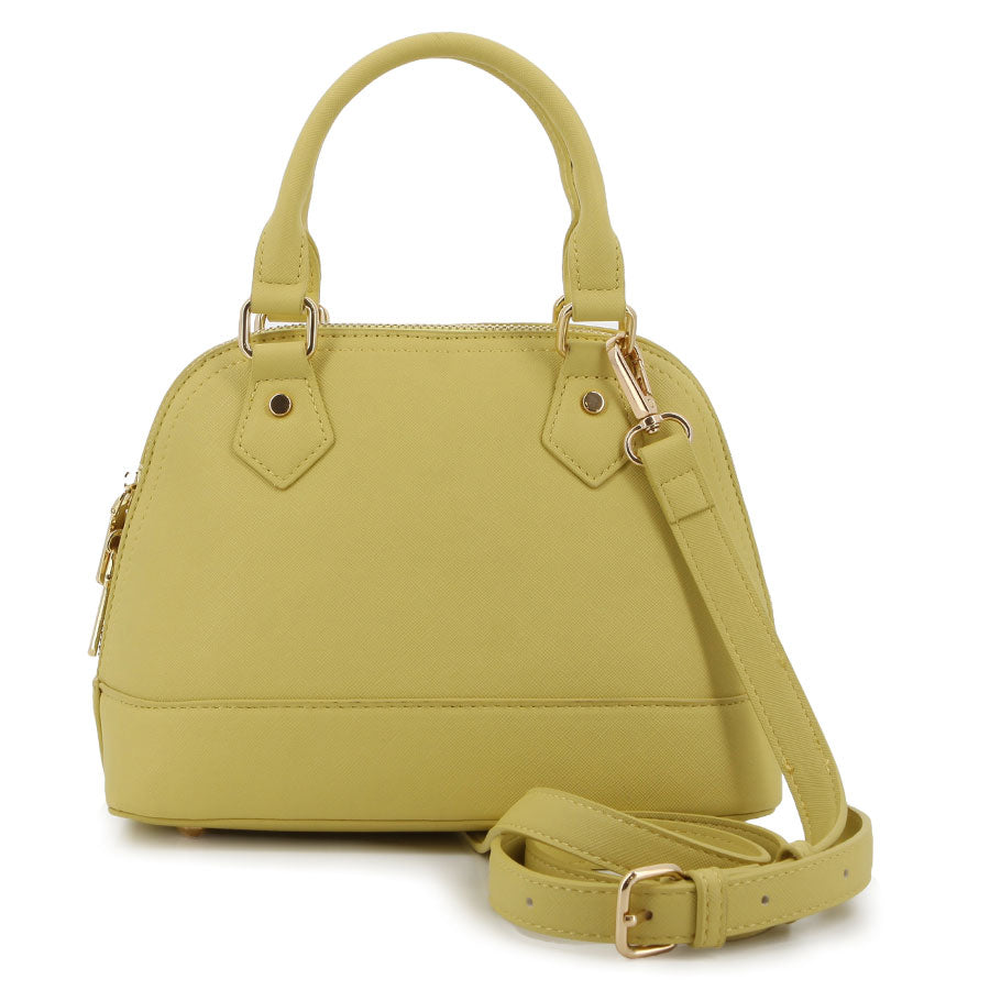 Pierre Cardin Zuri Mini Satchel Bag In Yellow