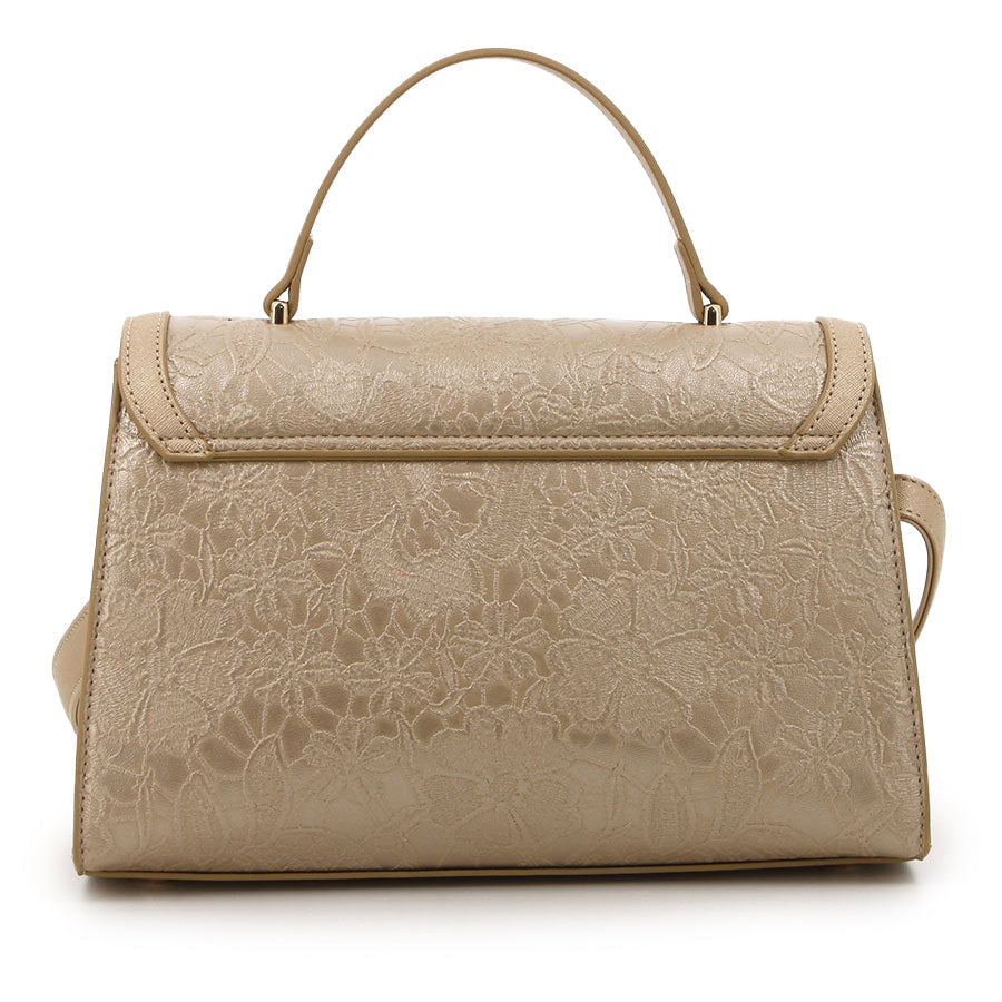 Pierre Cardin Elara Satchel Bag In Gold