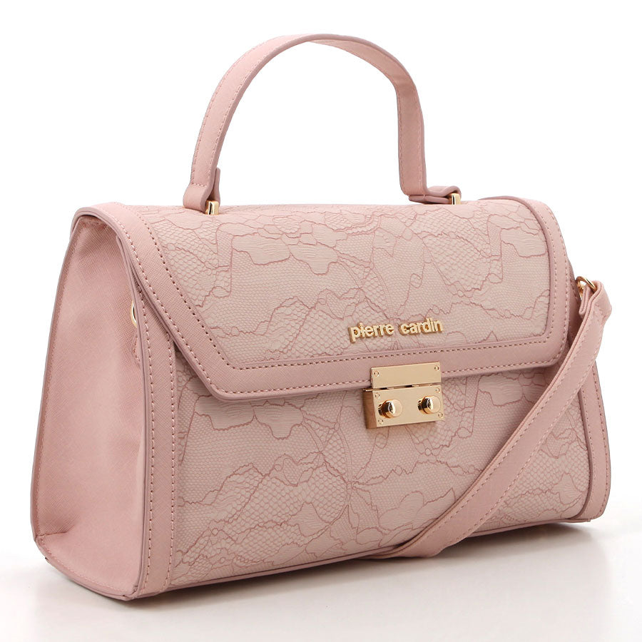 Pierre Cardin Elara Satchel In Pink
