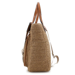 Pierre Cardin Isla Straw Tote Bag In Tan