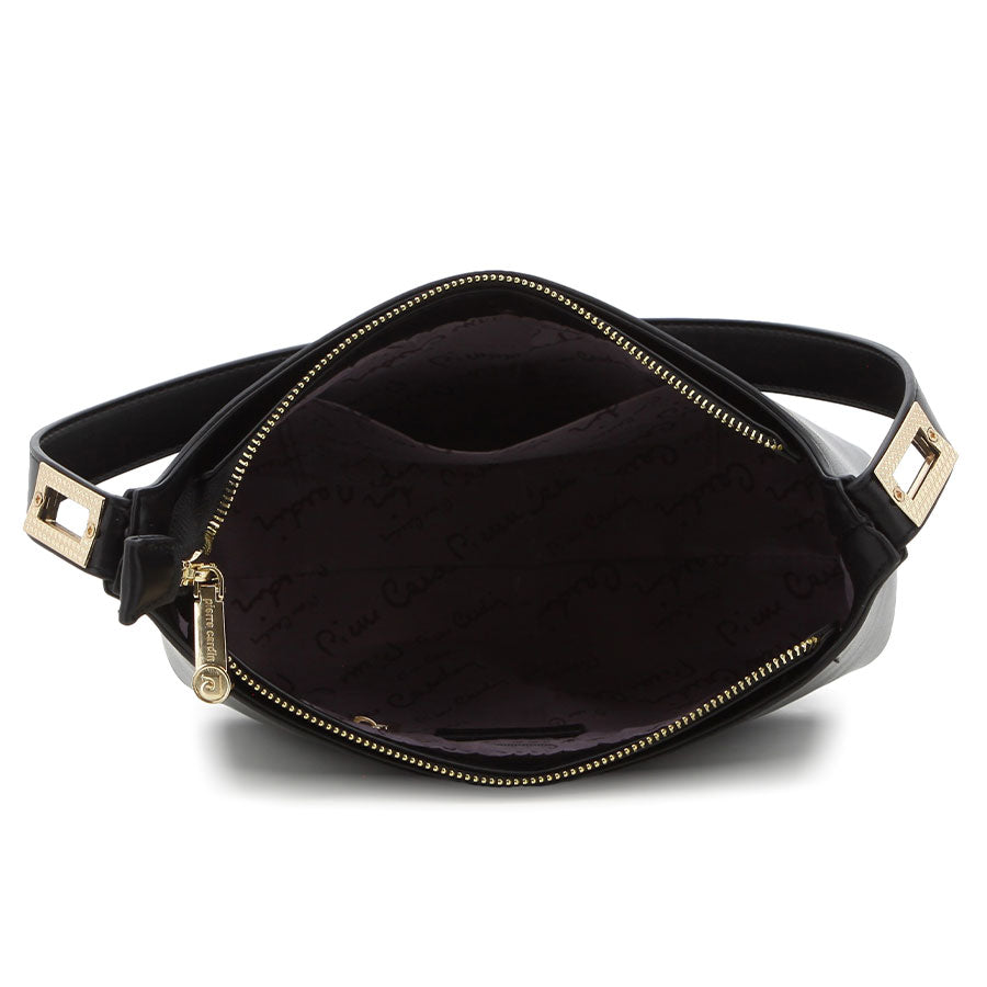 Pierre Cardin Esme Shoulder Bag In Black