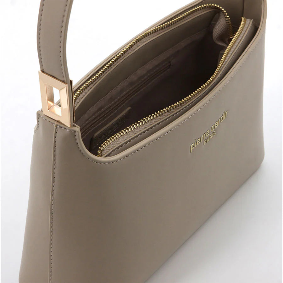 Pierre Cardin Eesme Shoulder Bag  Cream- One Size