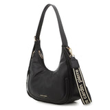 Pierre Cardin Womens Alina Hobo Bag In Black