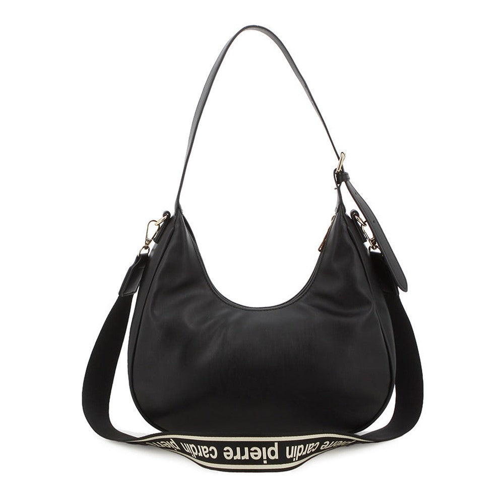 Pierre Cardin Womens Alina Hobo Bag In Black