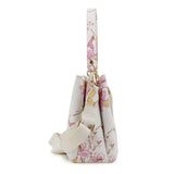 Pierre Cardin Womens Claire Shoulder Bag In White Floral