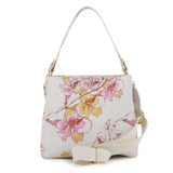 Pierre Cardin Womens Claire Shoulder Bag In White Floral