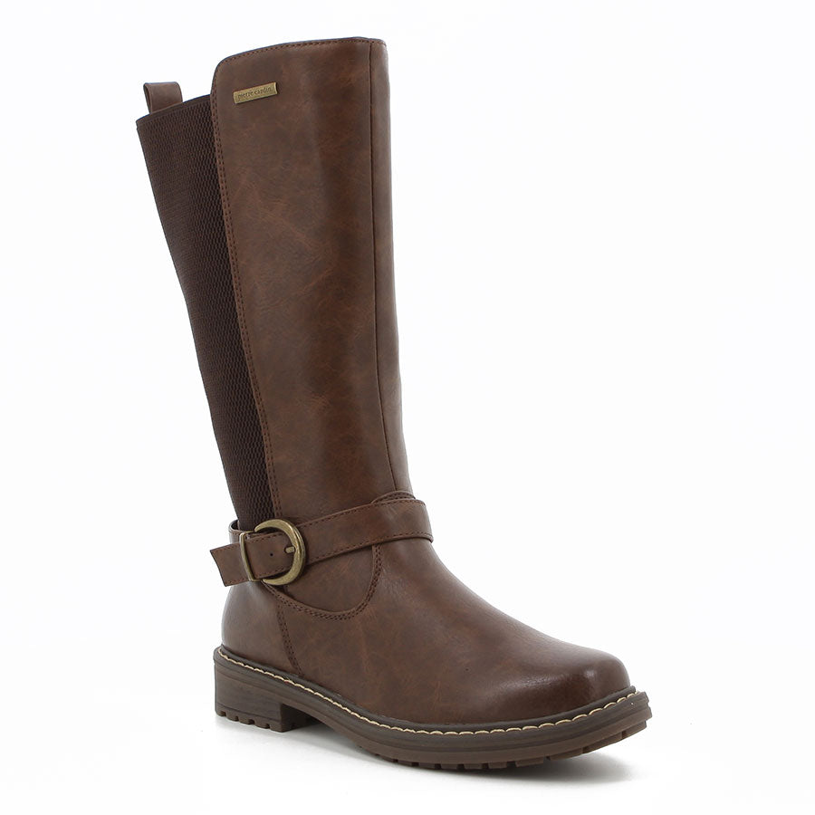 Pierre Cardin Danette Ladies Boots In Brown