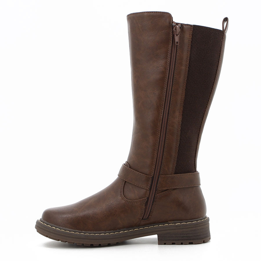 Pierre Cardin Danette Ladies Boots In Brown