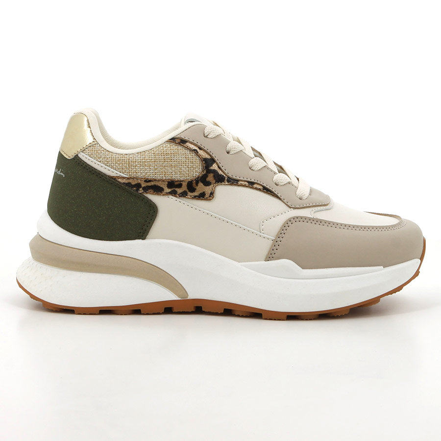 Pierre Cardin Ladies Beige Belle Sneakers