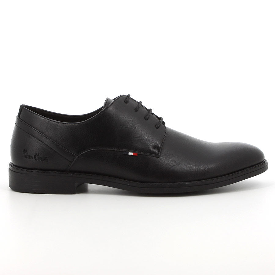 Pierre Cardin Mens Black Thomas Lace Up Shoes