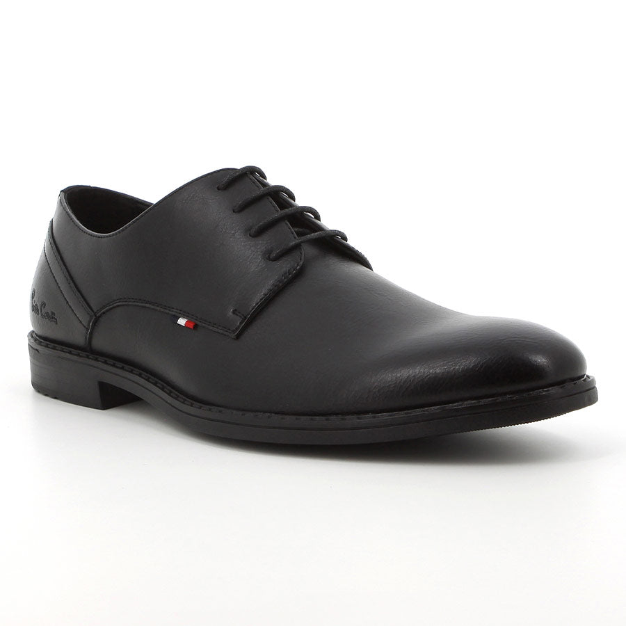 Pierre Cardin Mens Black Thomas Lace Up Shoes