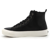 Pierre Cardin Mens Funk Sneaker Black And White