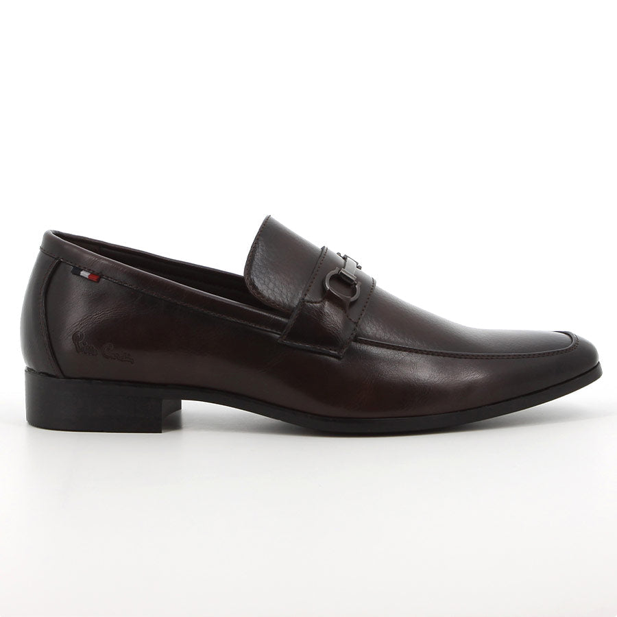 Pierre Cardin Mens Anton Slip-On Shoes In Brown