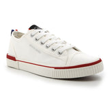 Pierre Cardin Mens Pulse Shoes In White & Red