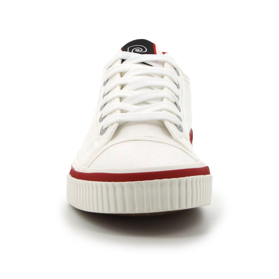 Pierre Cardin Mens Pulse Shoes In White & Red
