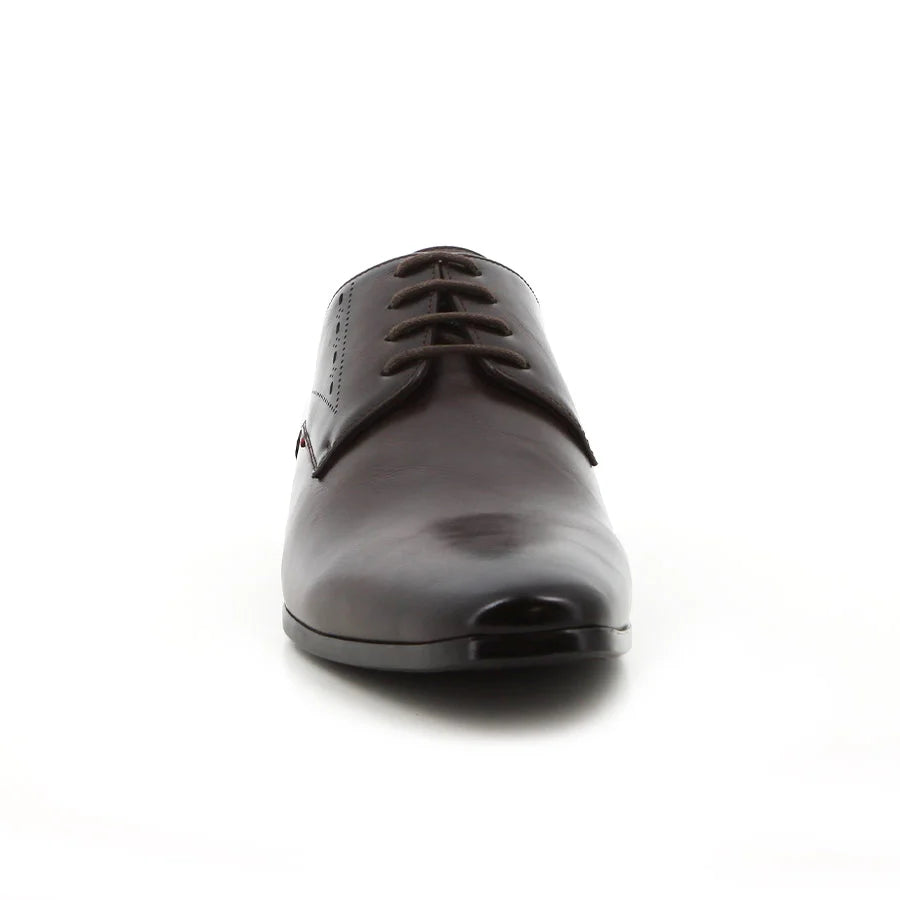 Pierre Cardin Mens Thomas Lace Up Shoes In Brown