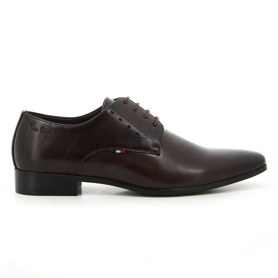 Pierre Cardin Mens Thomas Lace Up Shoes In Brown