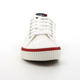 Pierre Cardin Mens Pulse Shoes In White & Red