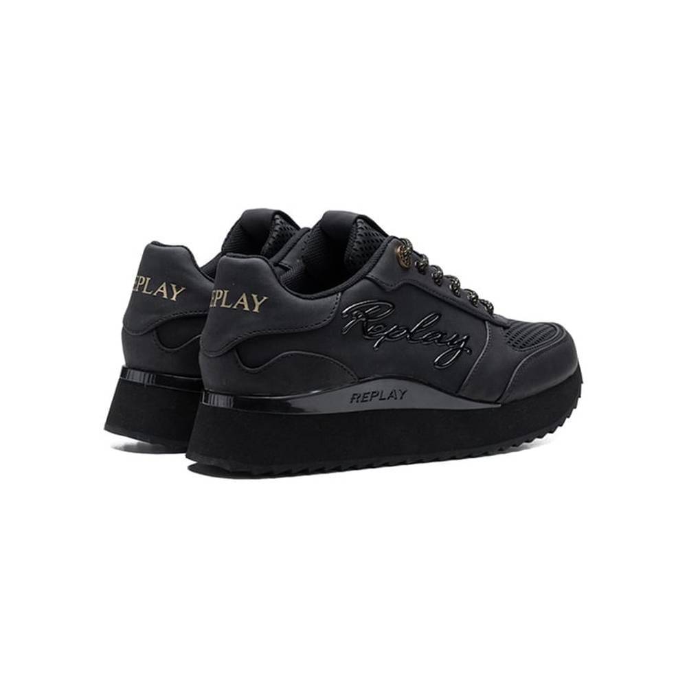 Replay Womens Penny Sign 2 Shoes In Black