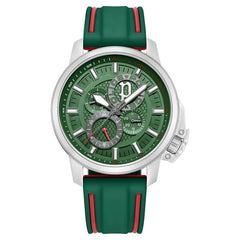 Police Red/Green Chrono Watch