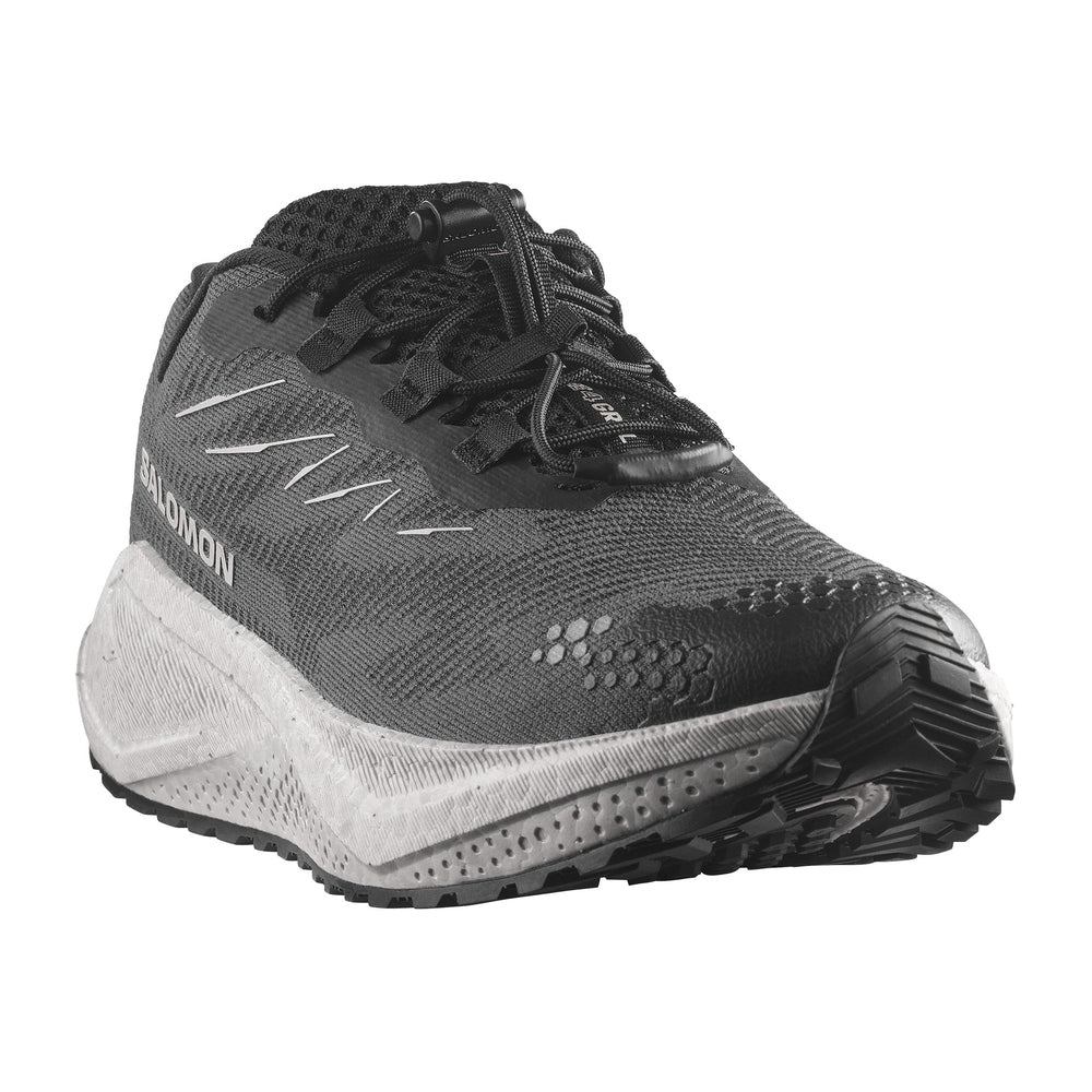 Salomon Mens Aero Blaze 4 Grvl Shoes In Black & Silver