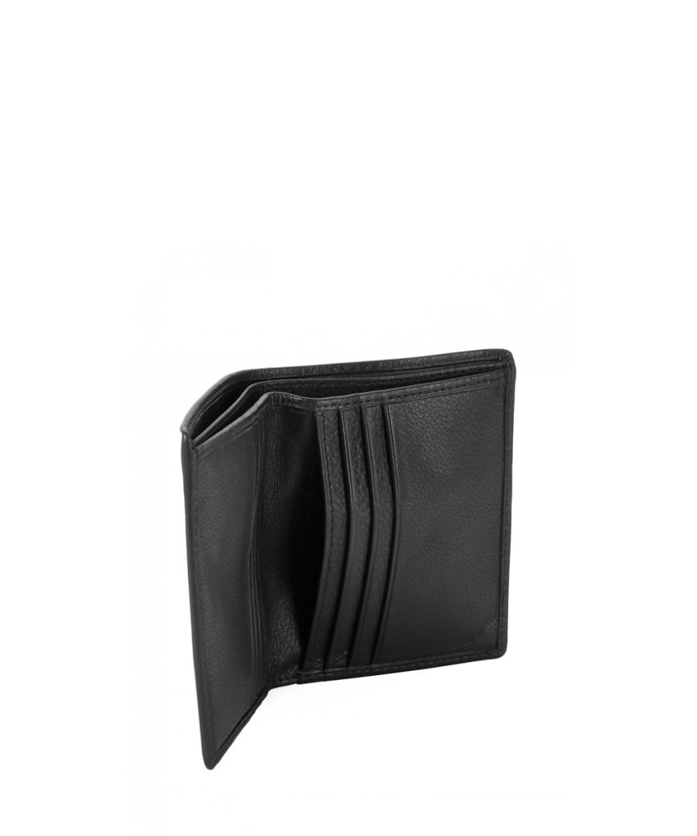 Polo Nappa Credit Card Wallet In Black