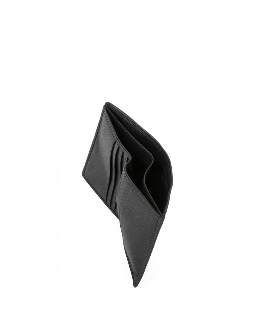 Polo Nappa Credit Card Wallet In Black
