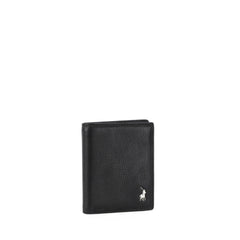 Polo Nappa Credit Card Wallet In Black