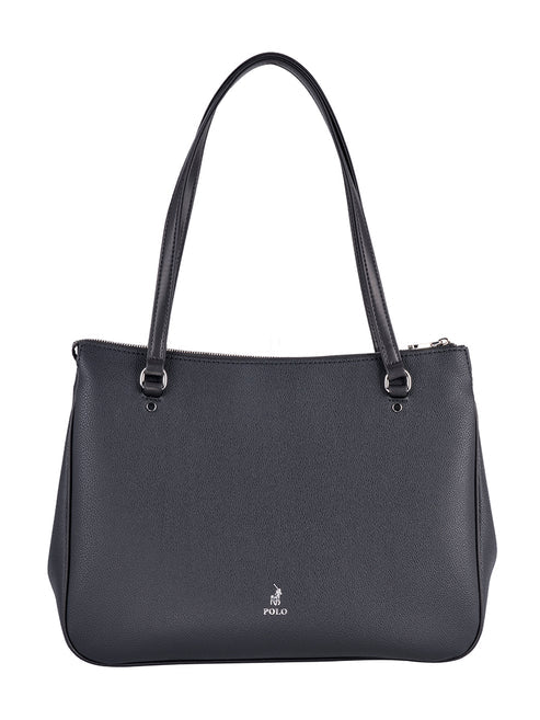 Polo Lyon Mule Tote In Black