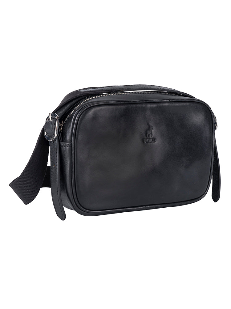 Polo Colorado Camera Bag In Black
