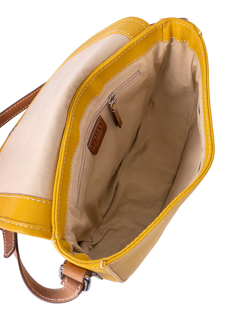 Polo Benton Flapover Bag Mustard