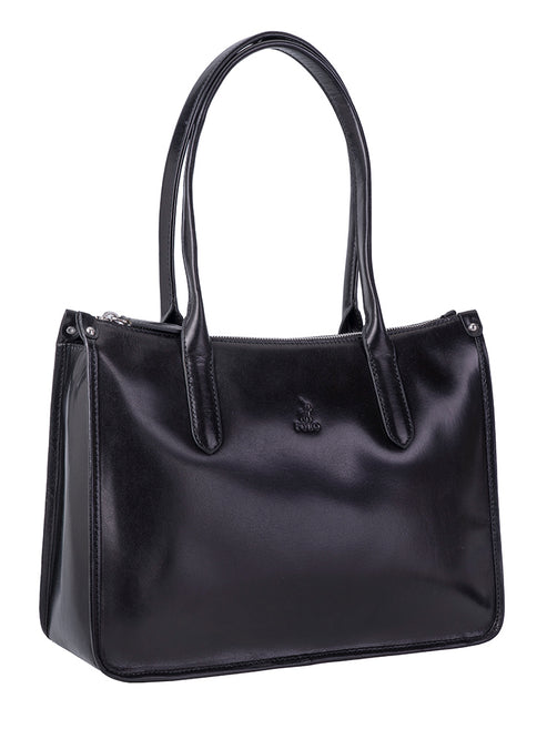 Polo Womens Newport Tote Bag In Black