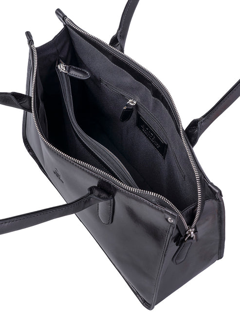 Polo Womens Newport Tote Bag In Black