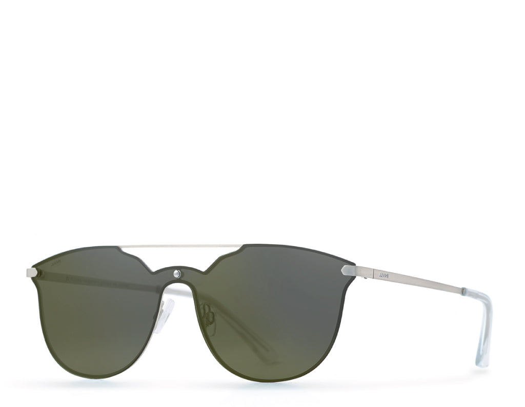 Invu Sunglasses For Women In Matte Silver