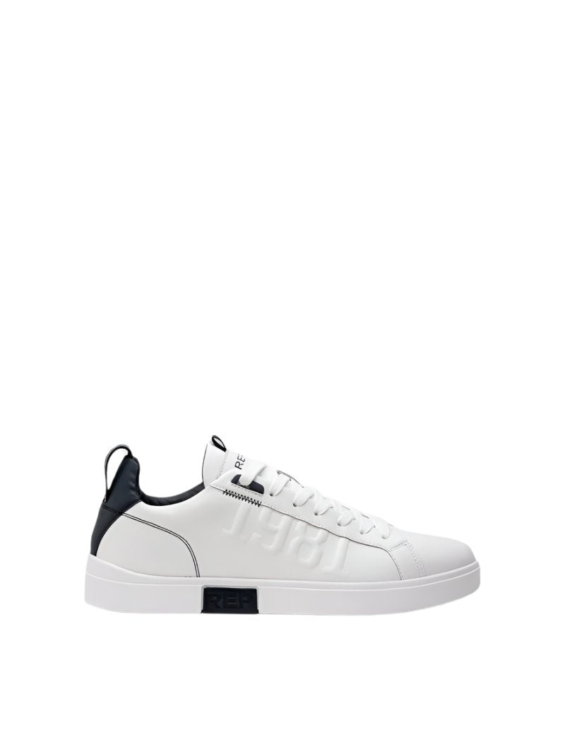 Replay Mens Polys 1981 Shoes White/Navy