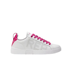 Replay Womens Polys Blink Shoes White And Pink