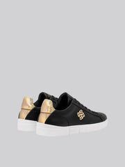 Replay Womens Polys R Shoes Black/Metallic