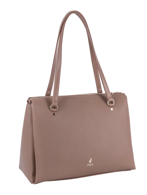 Polo Lyon Mule Shopper In Taupe