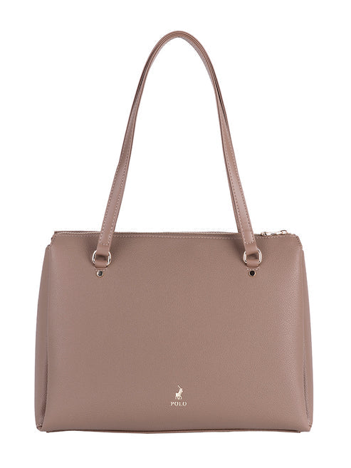 Polo Lyon Mule Shopper In Taupe