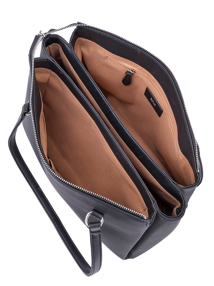 Polo Lyone Mule Tote Bag In Black