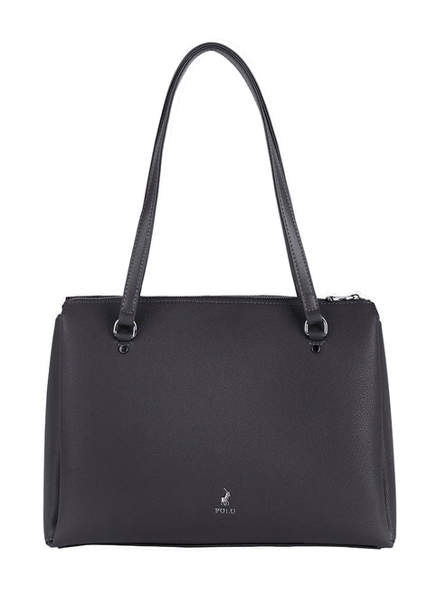 Polo Lyon Mule Shopper In Black