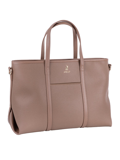 Polo Lyon Multi Use Tote In Taupe