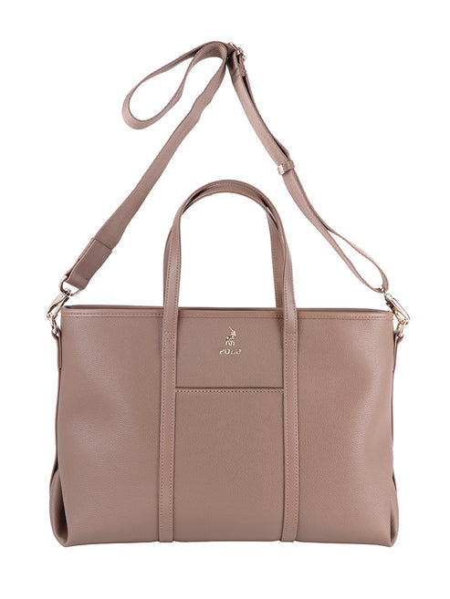Polo Lyon Multi Use Tote In Taupe