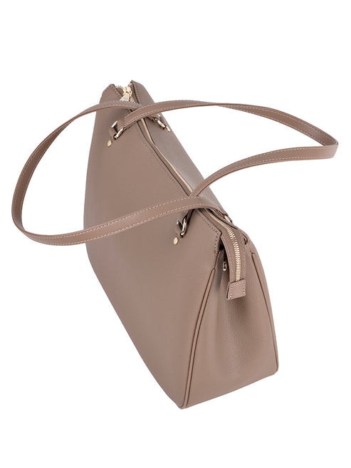 Polo Lyon Mule Tote In Taupe