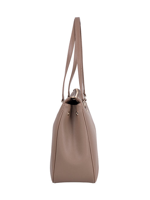 Polo Lyon Mule Tote In Taupe
