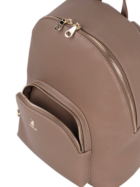 Polo Lyon Ladies Backpack In Taupe