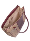 Polo Sonora Tote Bag In Burgandy