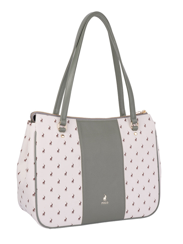 Polo Sonora Tote Bag In Aloe